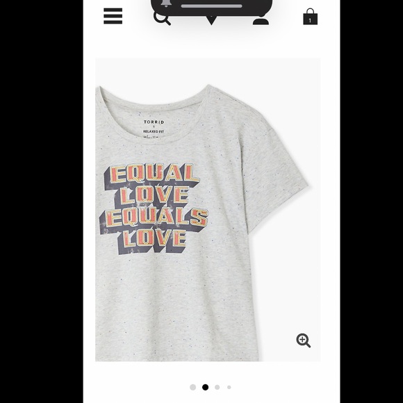 Torrid crop top - Picture 2 of 4